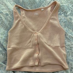 Pink button tank